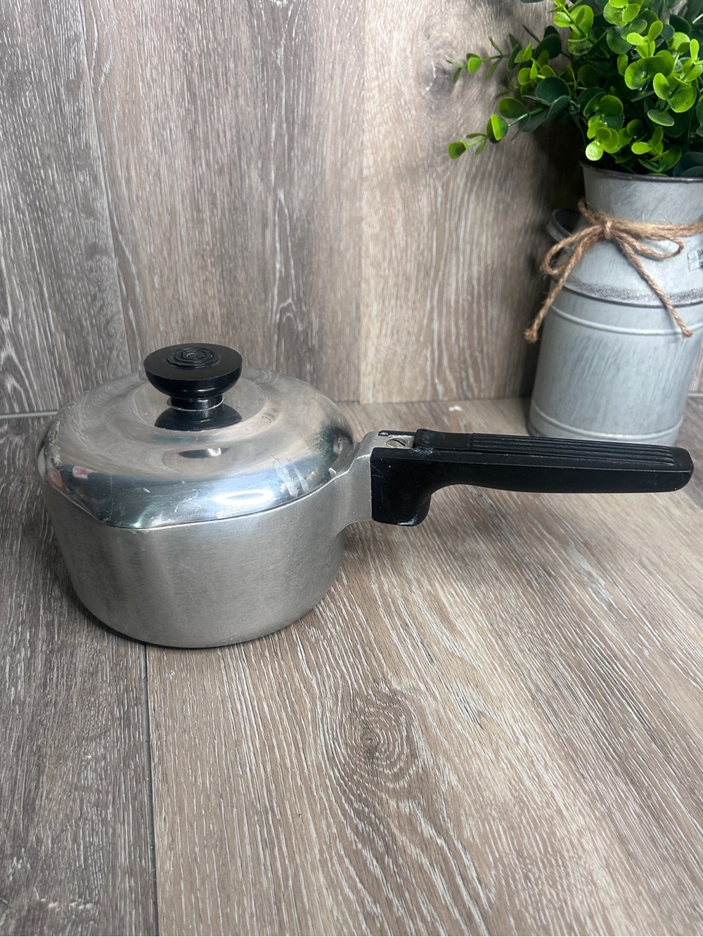 Vintage Wagner Ware Sidney O Magnalite 4681 1/2M Saucepan w/Lid - 1.5 Quart